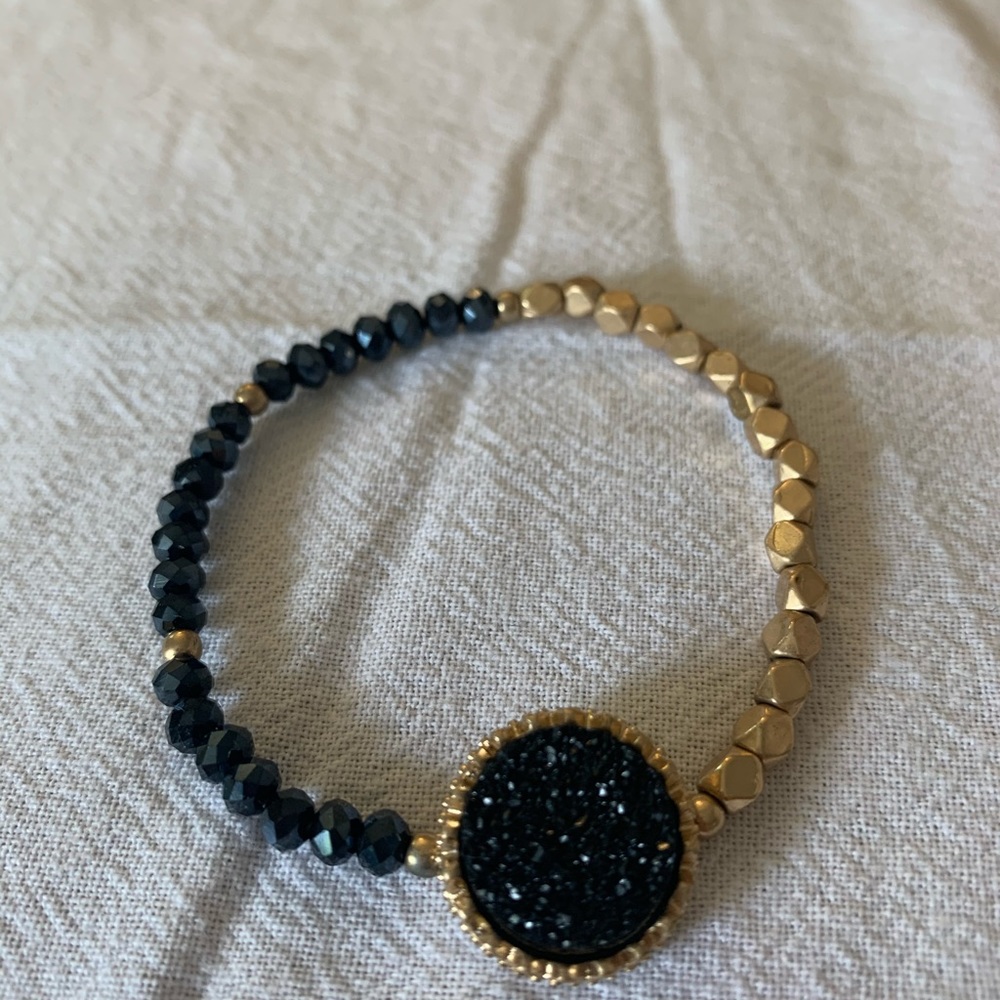 Druzy bracelet